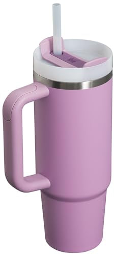 Stanley Quencher H2.0 Tumbler with Handle & Straw 30 oz | Twist On 3-Way Lid | Cupholder Compatible for Travel | Insulated Stainless Steel Cup | BPA-Free | Lilac