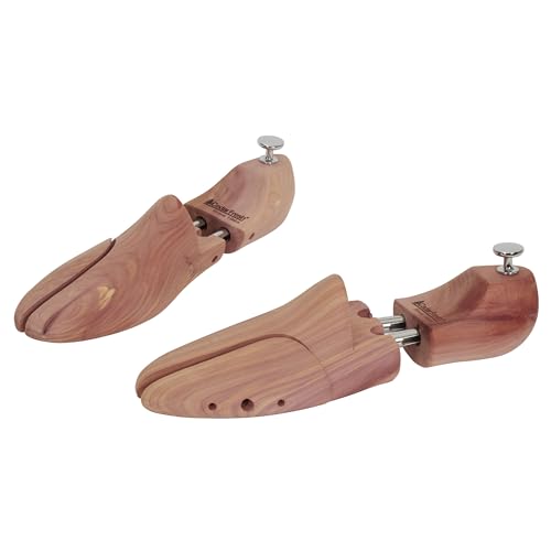 Household Essentials 77402-1 CedarFresh Men's Premium Red Cedar Wood Shoe Tree - Large(US)/Med (EU), Beige