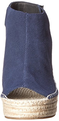Kenneth Cole Women's Olivia Wedge Sandal, Navy, 9.5 M US