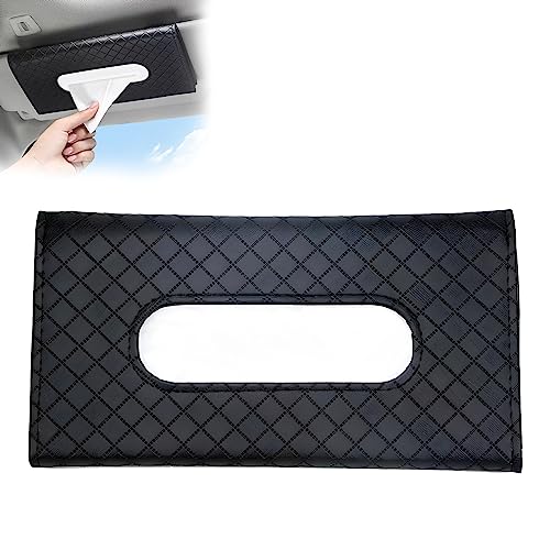 Car Tissue Holder, Car Napkin Holder with Lotion Tissues,Auto Accessories