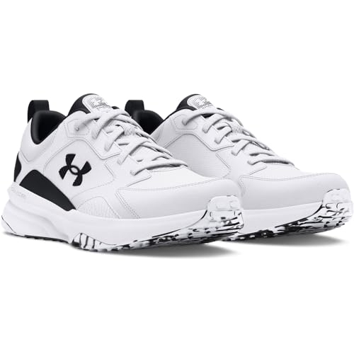 Under Armour Men's Charged Edge, (101) White/White/Black, 11, US