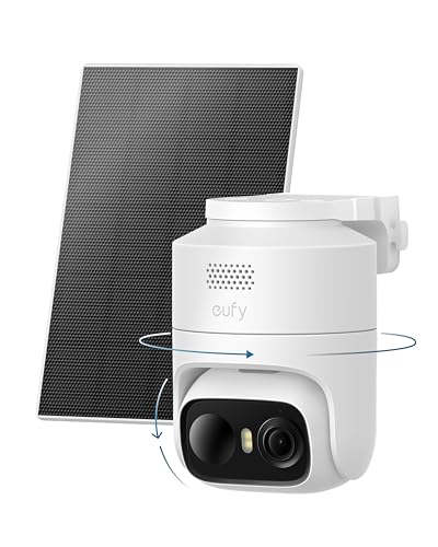 eufy Security eufyCam C37, Solar Cameras Wireless Outdoor,2K Resolution