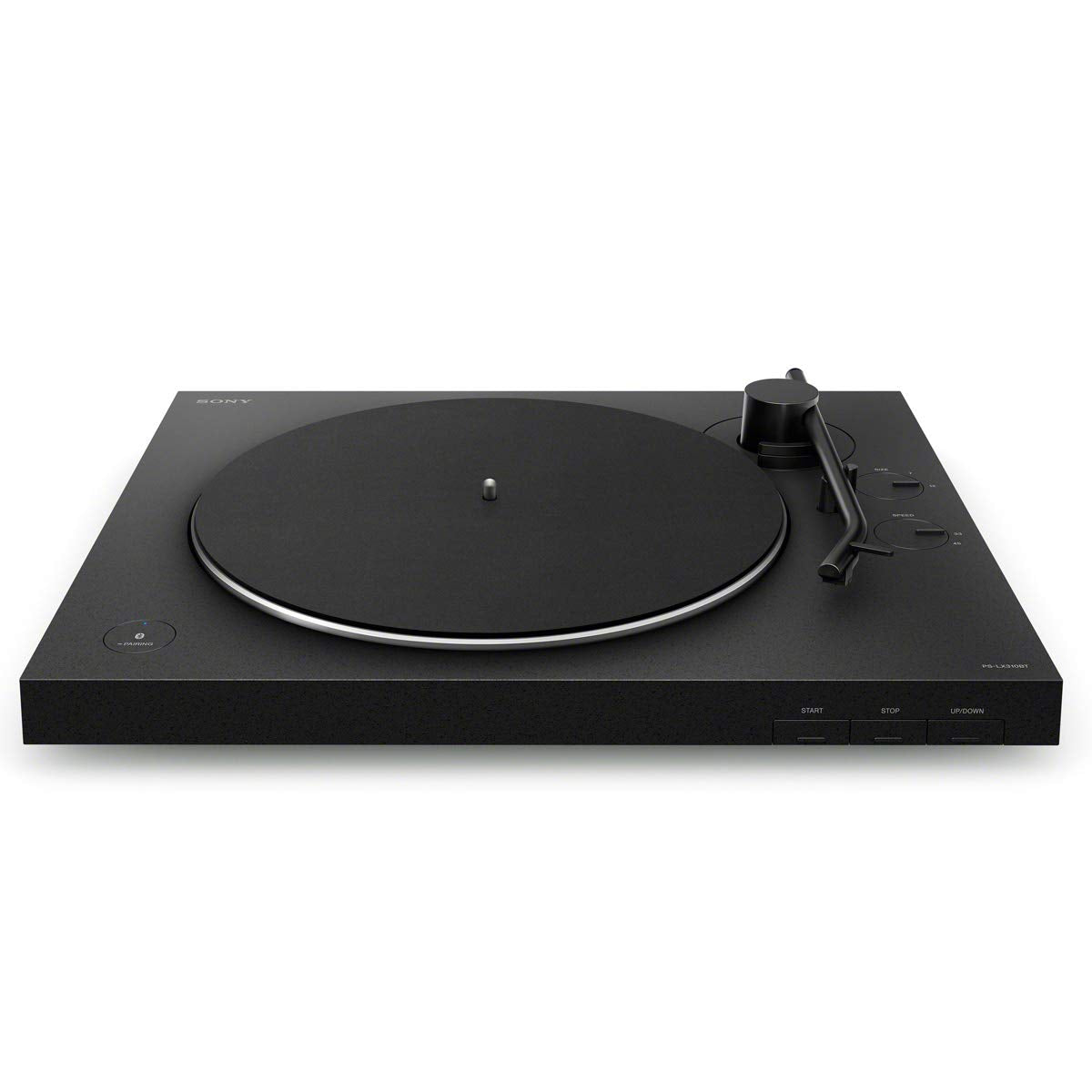 Sony PS-LX310BT Belt Drive Turntable: Fully Automatic Wireless Vinyl Record Player with Bluetooth and USB Output Black