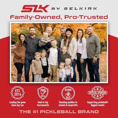 Selkirk Sport SLK Pickleball Paddles Set of 2 | Fiberglass Pickleball Paddle Set | SX3 Honeycomb Core | Designed in The USA for Traction and Stability | Citron + Magenta Mirage