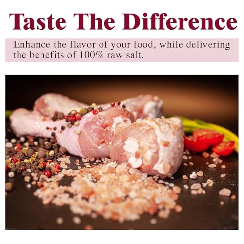 Himalayan Chef Pink Himalayan Salt Coarse Grain, Plastic Jar - 5 lbs. For Refill Grinders