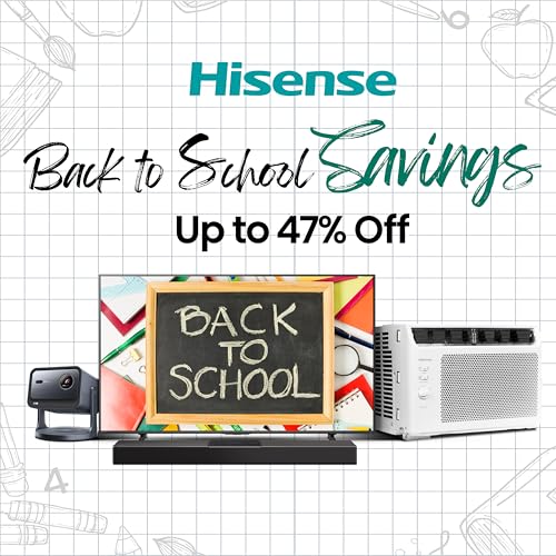 Hisense 32-Inch Class A4 Series HD 720p Smart Roku TV with Alexa Compatibility (32A4HNR) - Dolby Audio, Slim Bezel Design, Google Assistant