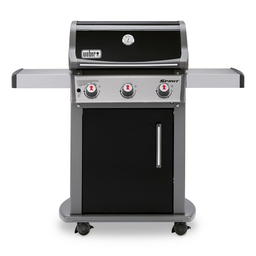 Weber Spirit E310 Liquid Propane Gas Grill, Black