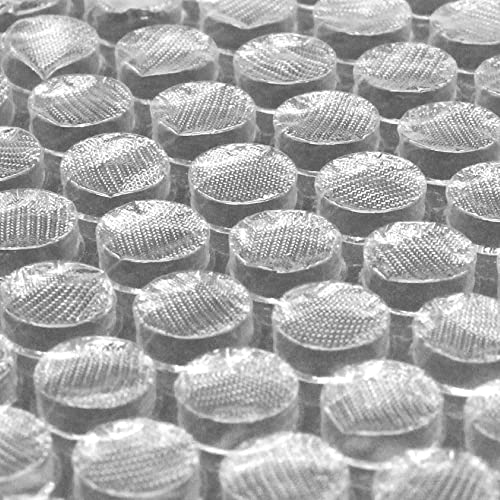 wanguagua 2 Pack 12 Inch x 72 ft Total Bubble Packing Nylon Wrap For Moving Boxes Shipping Cushioning Supplies Perforated Every 12”