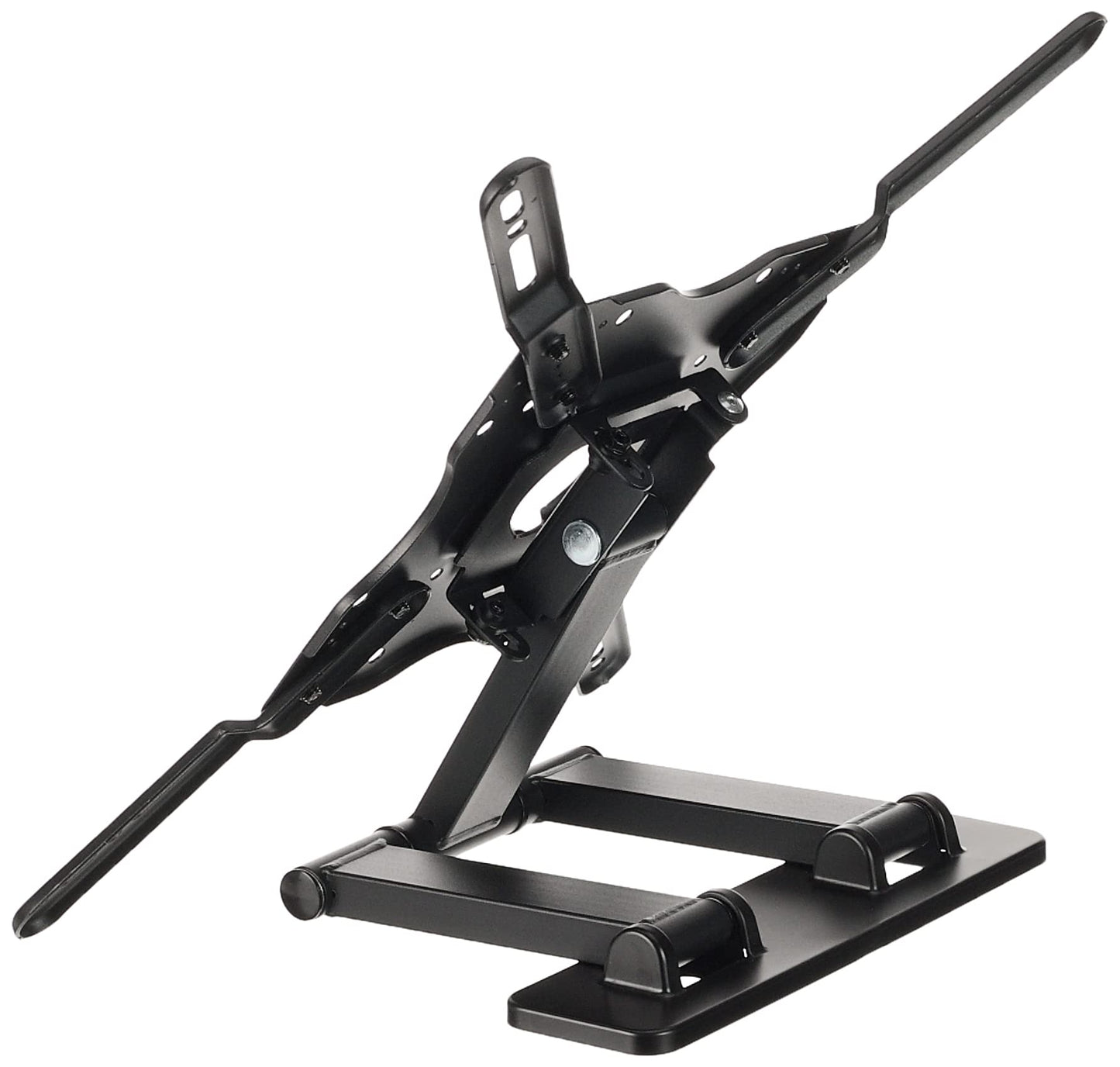 Amazon Basics Full Motion Articulating TV Wall Mount, with Swivel and Tilt, for 26" to 55" TVs and Flat Panels up to 80 Lbs, VESA Compatible, Black