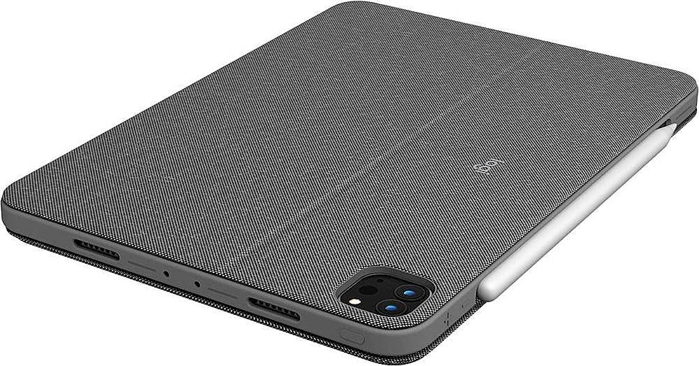 Logitech Combo Touch iPad Pro 11-inch (1st, 2nd, 3rd, 4th gen - 2018, 2020, 2021, 2022) Keyboard Case - Detachable Backlit Keyboard, Click-Anywhere Trackpad - Oxford Gray; USA Layout