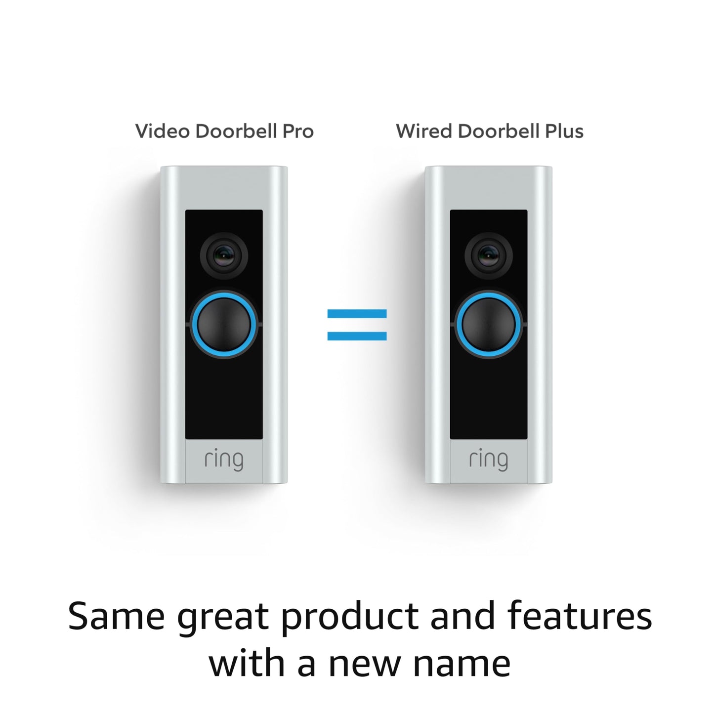 Like-New Ring Wired Doorbell Plus (Video Doorbell Pro) – Upgraded, with added security features and a sleek design (existing doorbell wiring required)
