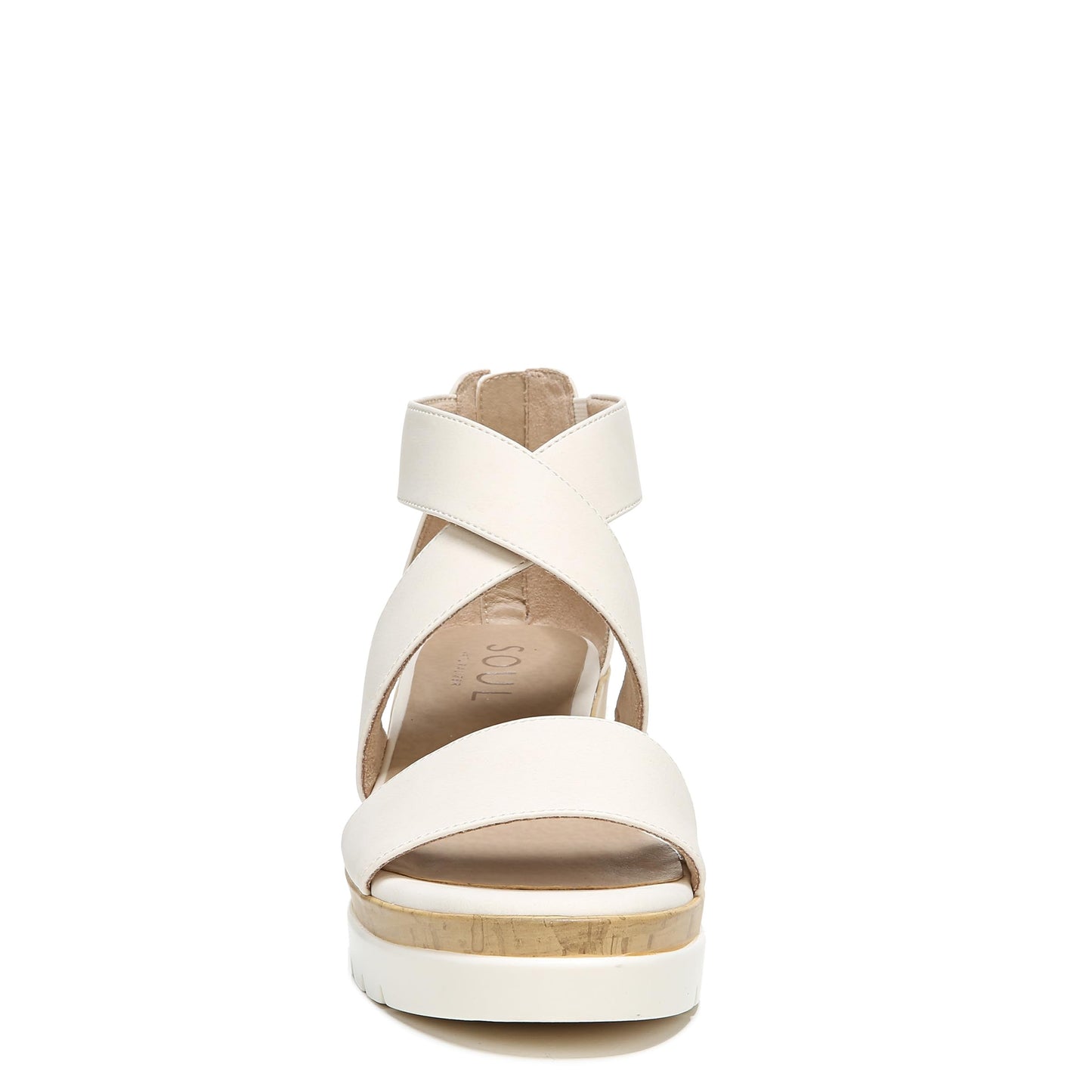 Naturalizer SOUL Women's Goodtimes Wedge Sandal Porcelain 10 W