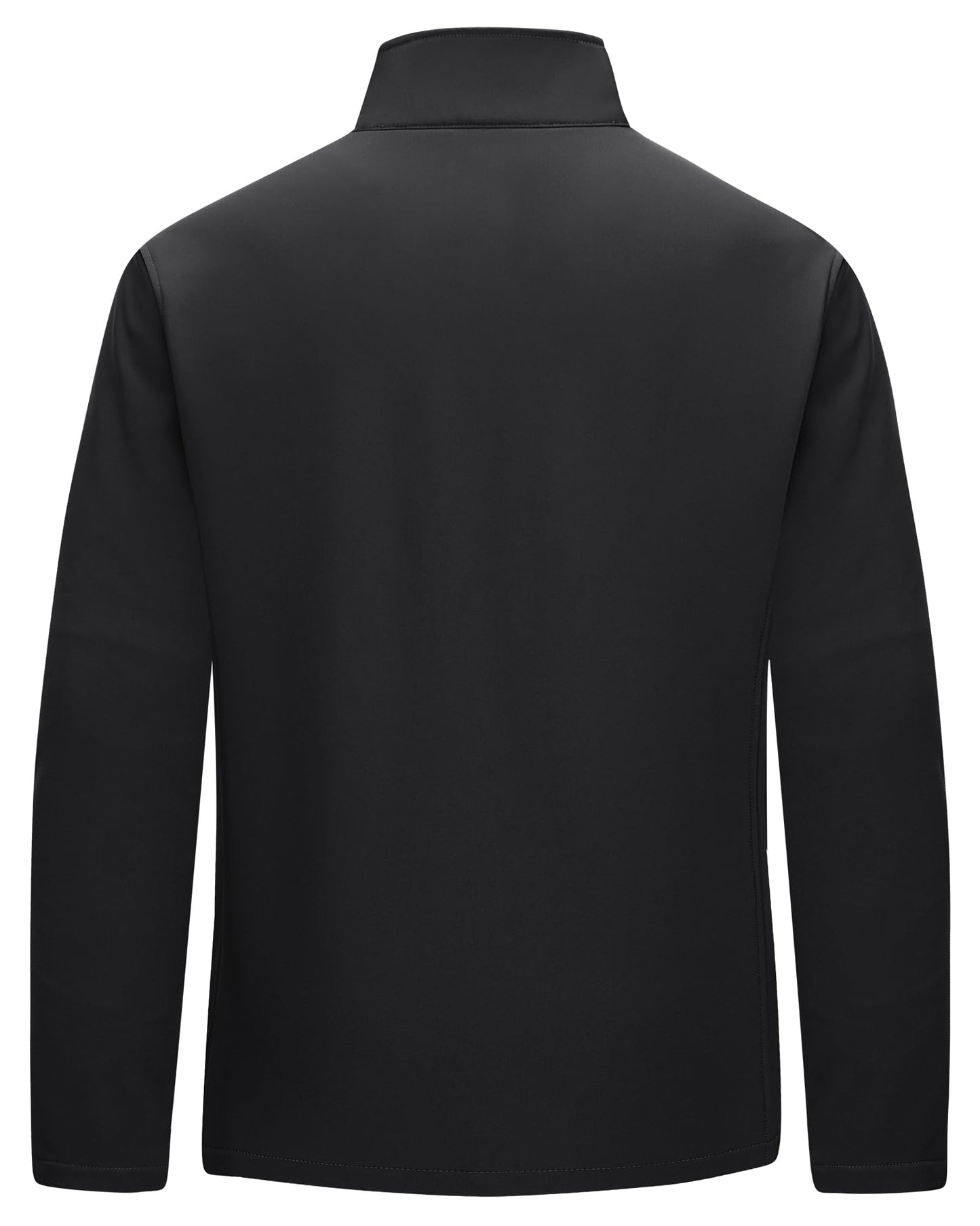 33,000ft Men's Lightweight Softshell Jacket Warm Fleece Lined Windbreaker Waterproof Soft Shell for Outdoor Hiking