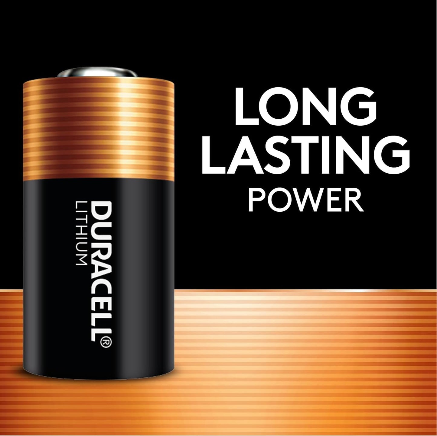Duracell CR123A 3V Lithium Battery, 12 Count Pack, 123 3 Volt High Power Lithium Battery, Long-Lasting for Home Safety and Security Devices, High-Intensity Flashlights, and Home Automation