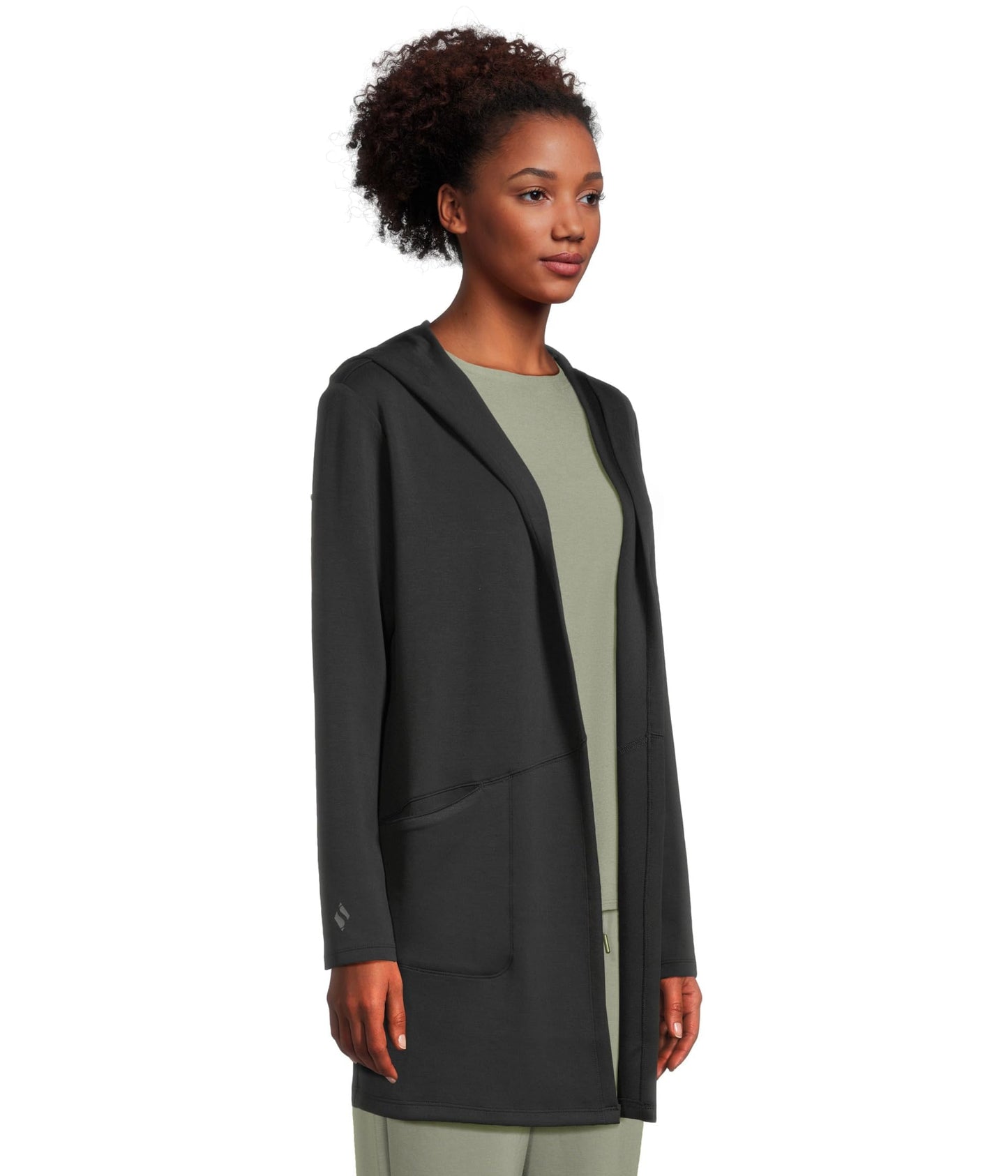 Skechers Women's Cozy Fit Skechluxe Elevate Hoodigan, Black