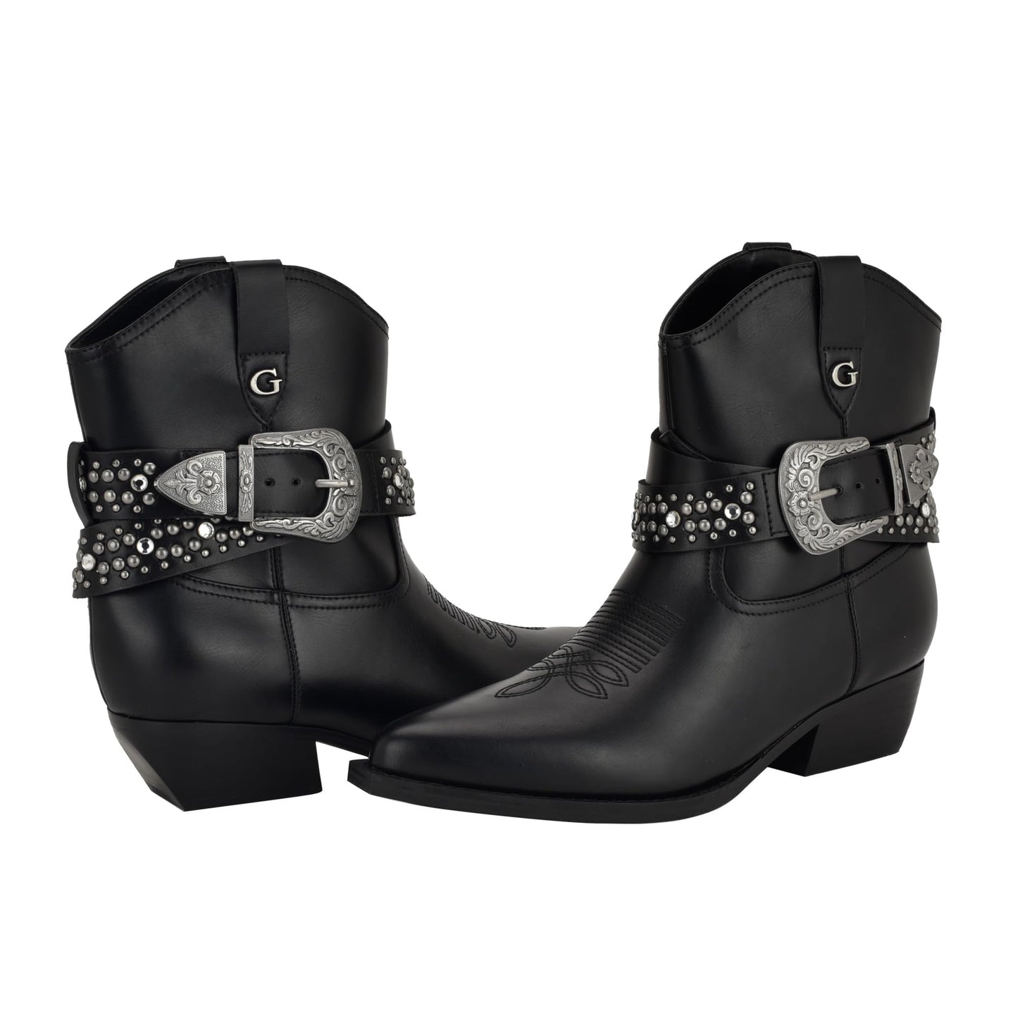 Guess Women's Lansly Bootie, Black 001, 7