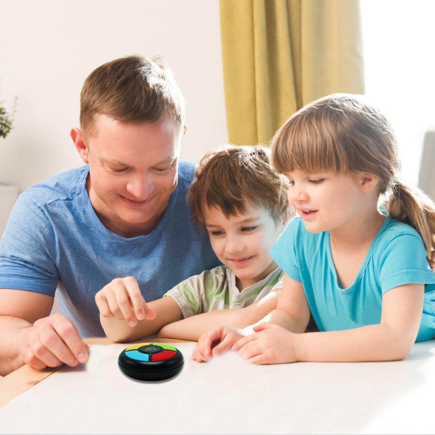 Gelabur Handheld Memory Games for Kids Ages 4-8, Light Up Electronic Toys, Car Travel Board Games for Kids,Birthday Gifts for 3-12 Year Old Boys