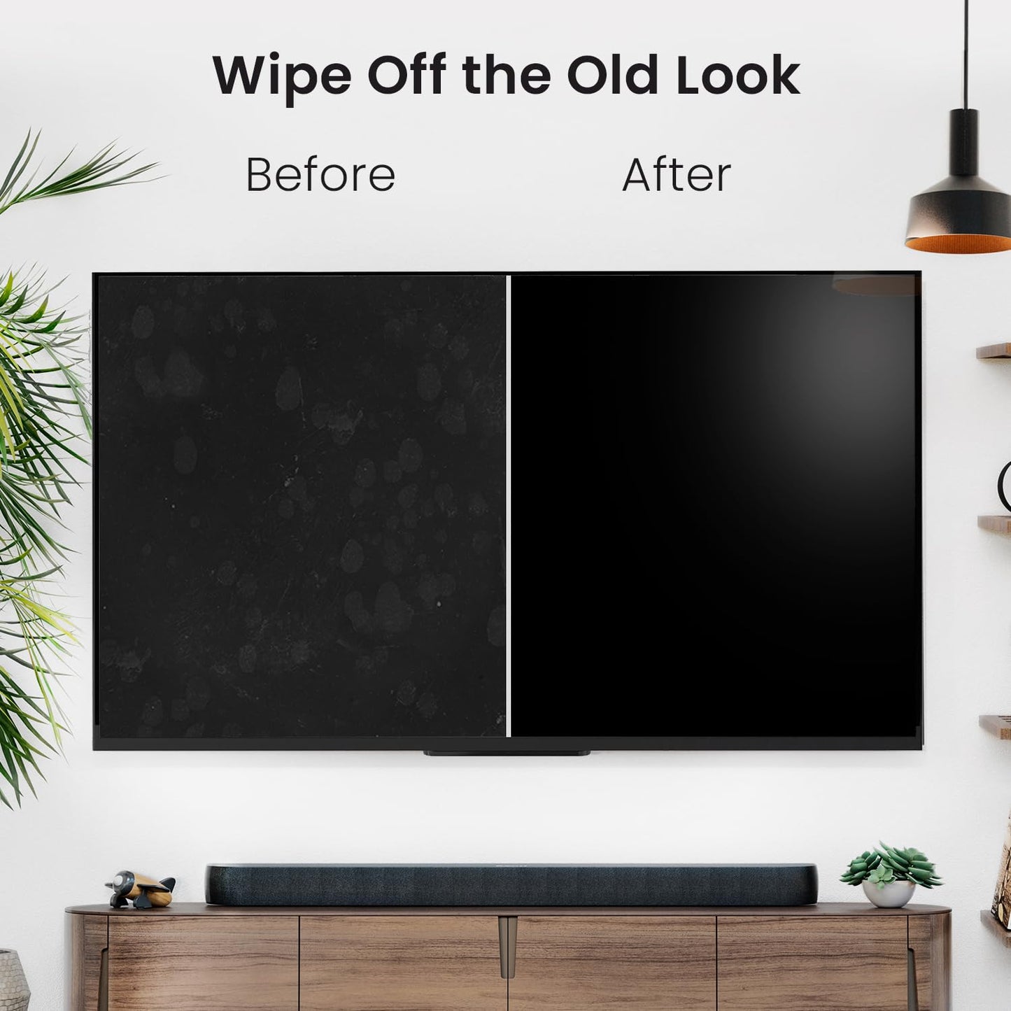 EVEO® Screen Cleaner Spray Kit (Streak-Free) TV Screen Cleaner for Smart TV, LCD, LED, OLED | Computer Screen Cleaner Spray and Wipe Microfiber Cloth for TV, Monitor, Laptop, iPad, Car & More - 1 Pack