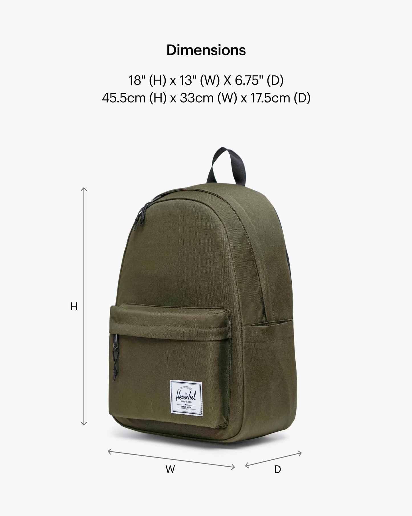Herschel Supply Co. Herschel Classic XL Backpack, Ivy Green, One Size