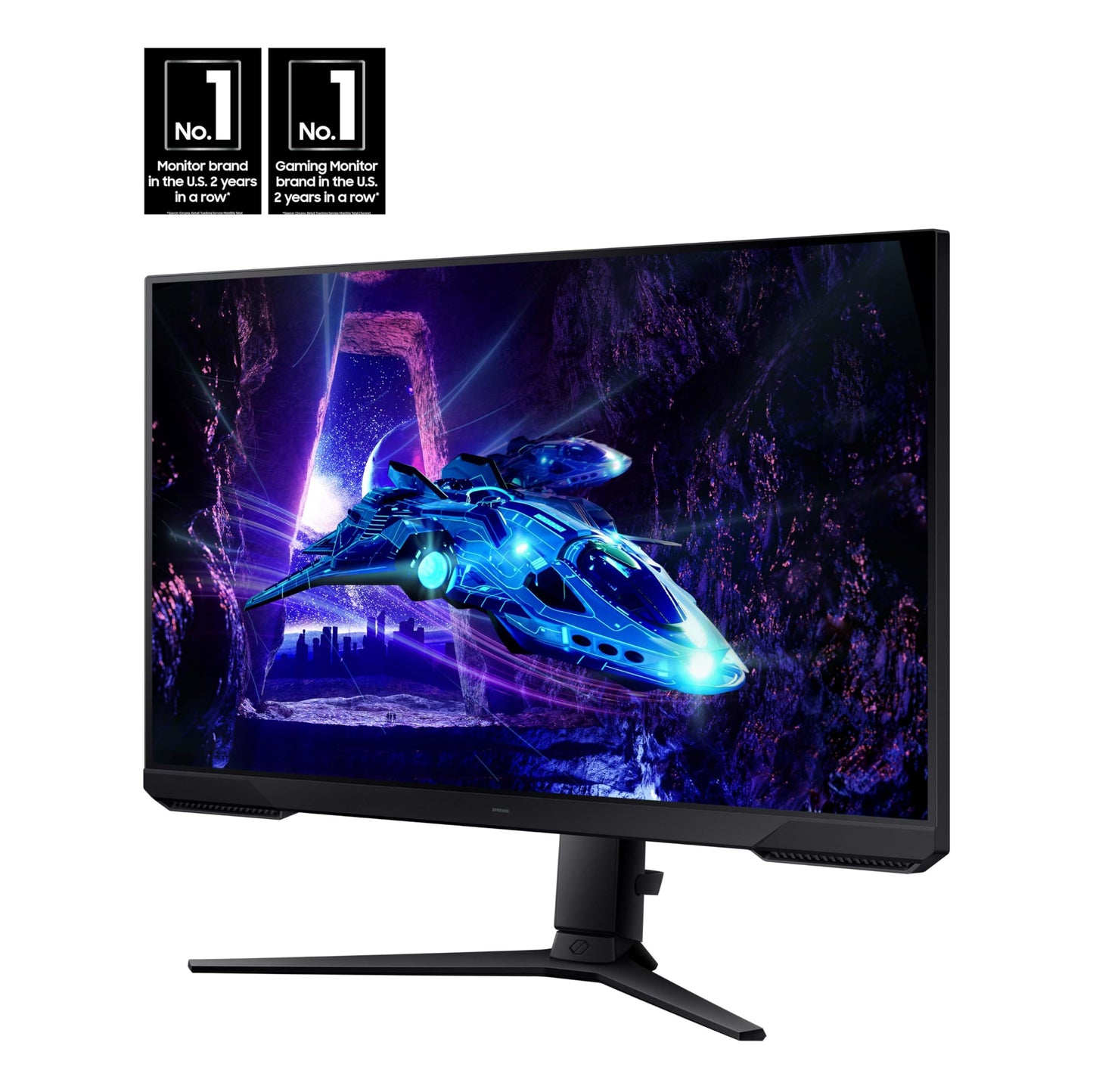 Samsung 27-Inch Odyssey G3 (G30D) Series FHD Gaming Monitor, 1ms, 180Hz, AMD FreeSync, Adjustable Stand, Black Equalizer, Virtual Aim Point, Eye Saver Mode, Flicker-Free, LS27DG302ENXZA