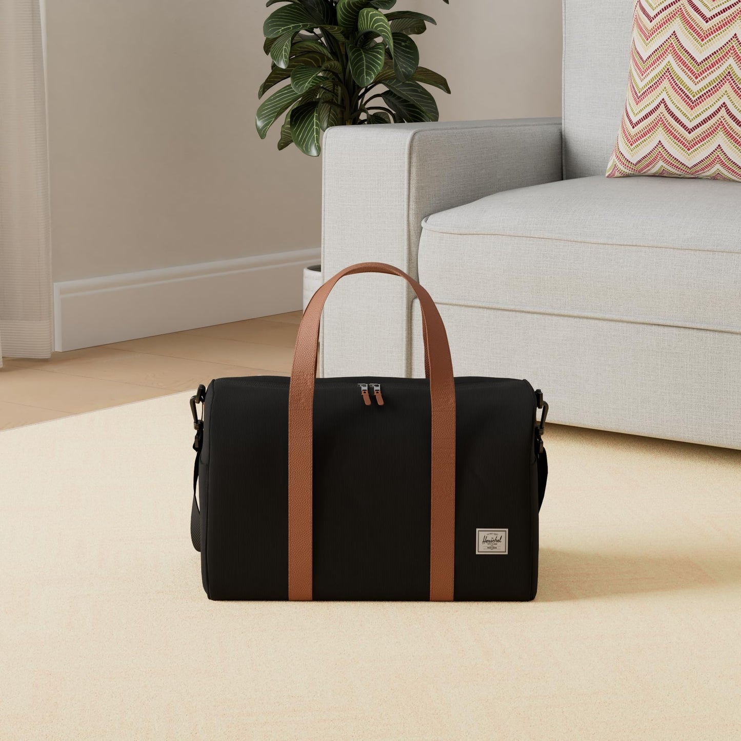 Herschel Supply Co. Herschel Novel Carry On Duffle, Black, Carry-on-26.5L