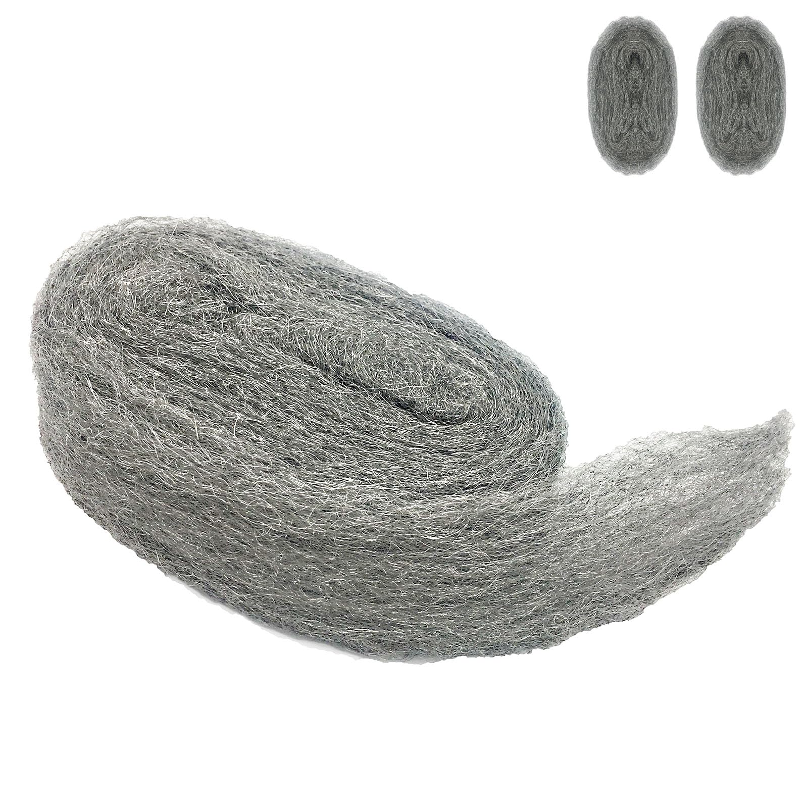 Steel Wool Mice Control, 3" X 10 Ft Hole Filler, Barrier For Rodents Pests Protect Vents Siding Pipes And More - View #6