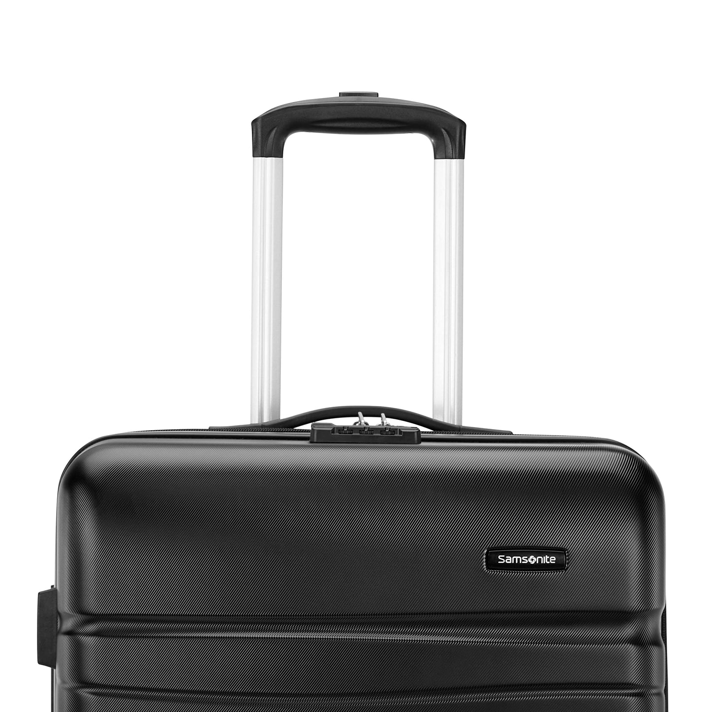 Samsonite Evolve SE Hardside Expandable Luggage with Double Spinner Wheels, Titanium, 3PC Set (CO/M/L)