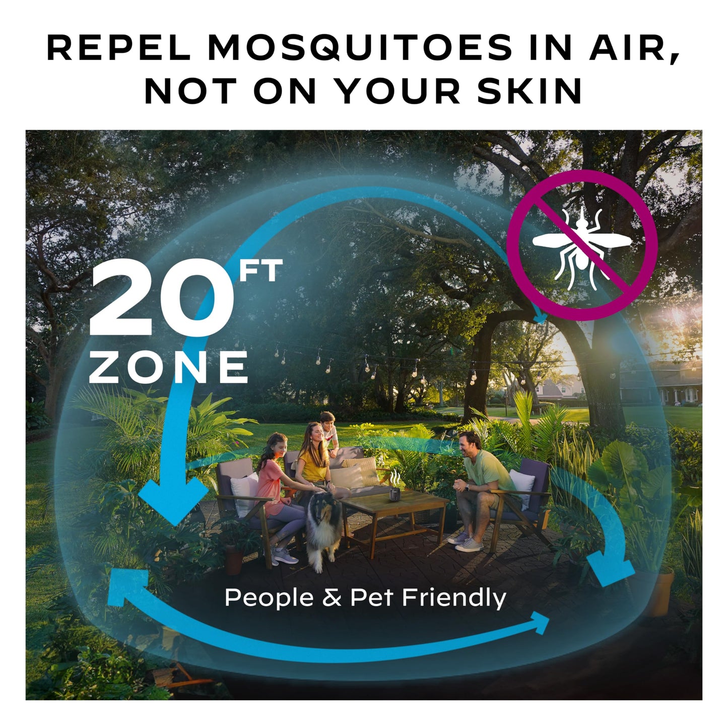 Thermacell Rechargeable Mosquito Repeller Refills; Advanced Repellent Formula Provides 20 foot Protection Zone; Compatible with Thermacell E-Series & Radius Only; No DEET, Spray or Flame