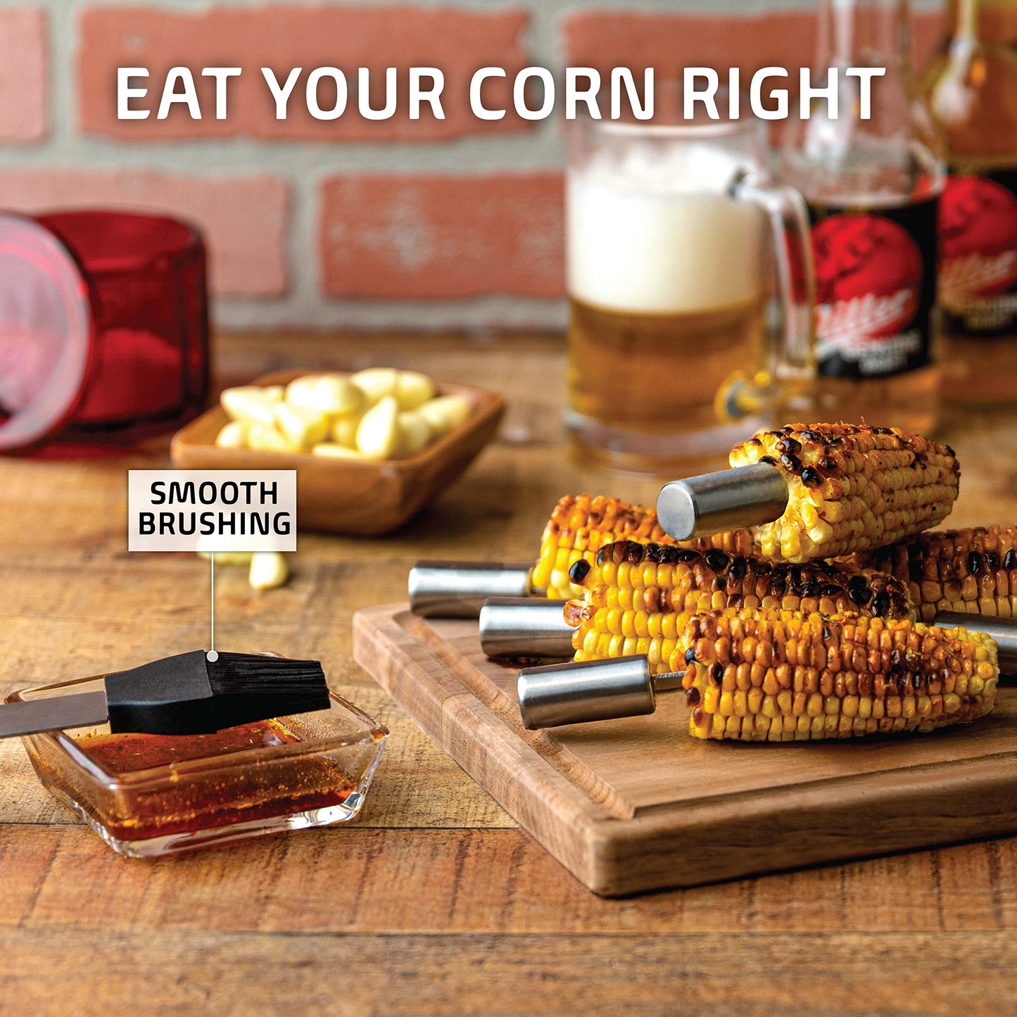 Kaluns Grilling Accessories, Gifts for Men Christmas Grilling Gifts for Dad, Heavy Duty Stainless Steel BBQ Grill Tools Set for Outdoor Grill with Aluminum Case and Apron, Birthday Gifts for Men Dad