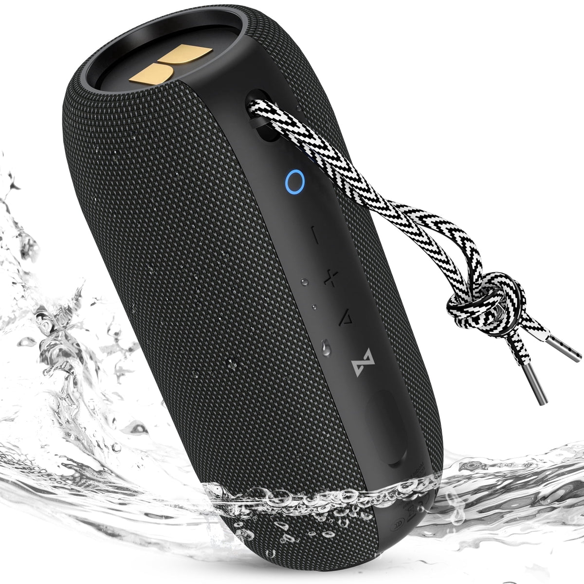 Monster Bluetooth Speaker, Portable Bluetooth Speaker, 40W True Wireless Speaker,360 Stereo Sound Effect,IPX7 Waterproof Speaker, Outdoor Speaker