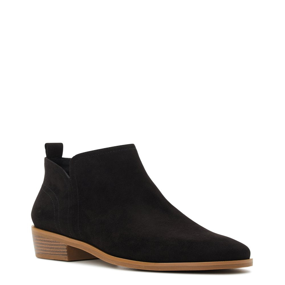 Women's Faux Suede Ankle Boots, Wide Width Available