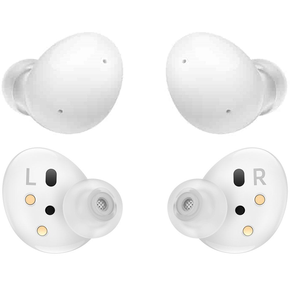 Samsung Galaxy Buds2 (ANC) Active Noise Cancelling, Wireless Bluetooth 5.2 Earbuds For iOS & Android, International Model - SM-R177 (White)