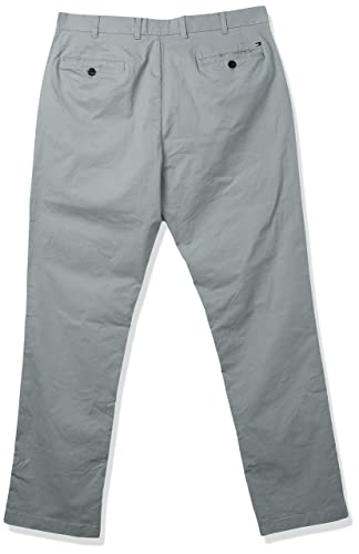 Tommy Hilfiger mens Big and Tall Classic Fit Stretch Chino Casual Pants, Drizzle R, 44W x 32L US