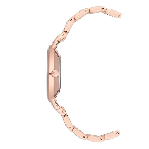 Nine West Women's NW/2226RGRG Rose Gold-Tone Bracelet Watch