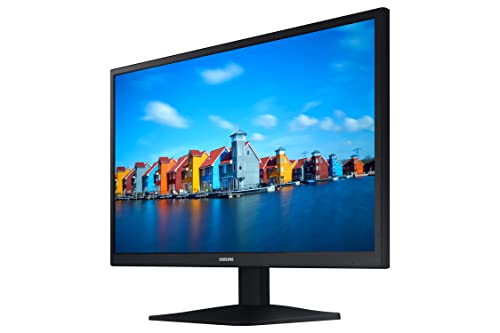 SAMSUNG S33A Series 24-Inch FHD 1080p Computer Monitor, HDMI, VA Panel, Eye Saver Mode, Game Mode (LS24A338NHNXZA), Black