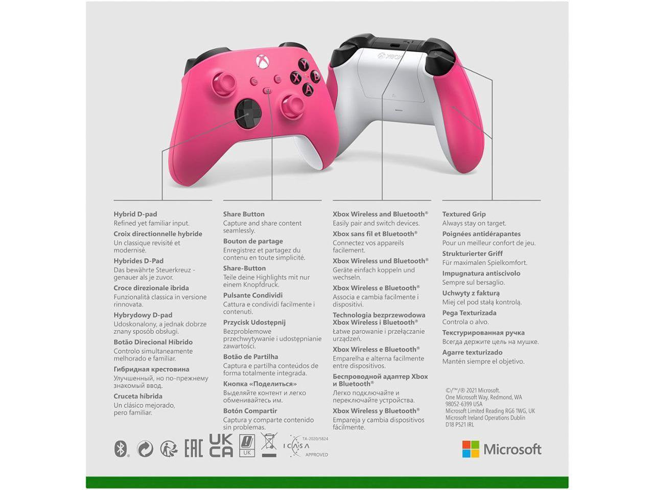Microsoft Xbox Wireless Controller - Deep Pink