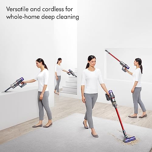 Dyson V11 Extra Cordless Vacuum Cleaner - Nickel/Red, Large