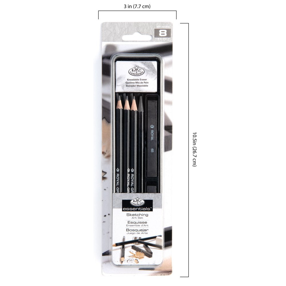 Artist Sketching Set, Mini Tin, Teen, Adult, 8pc
