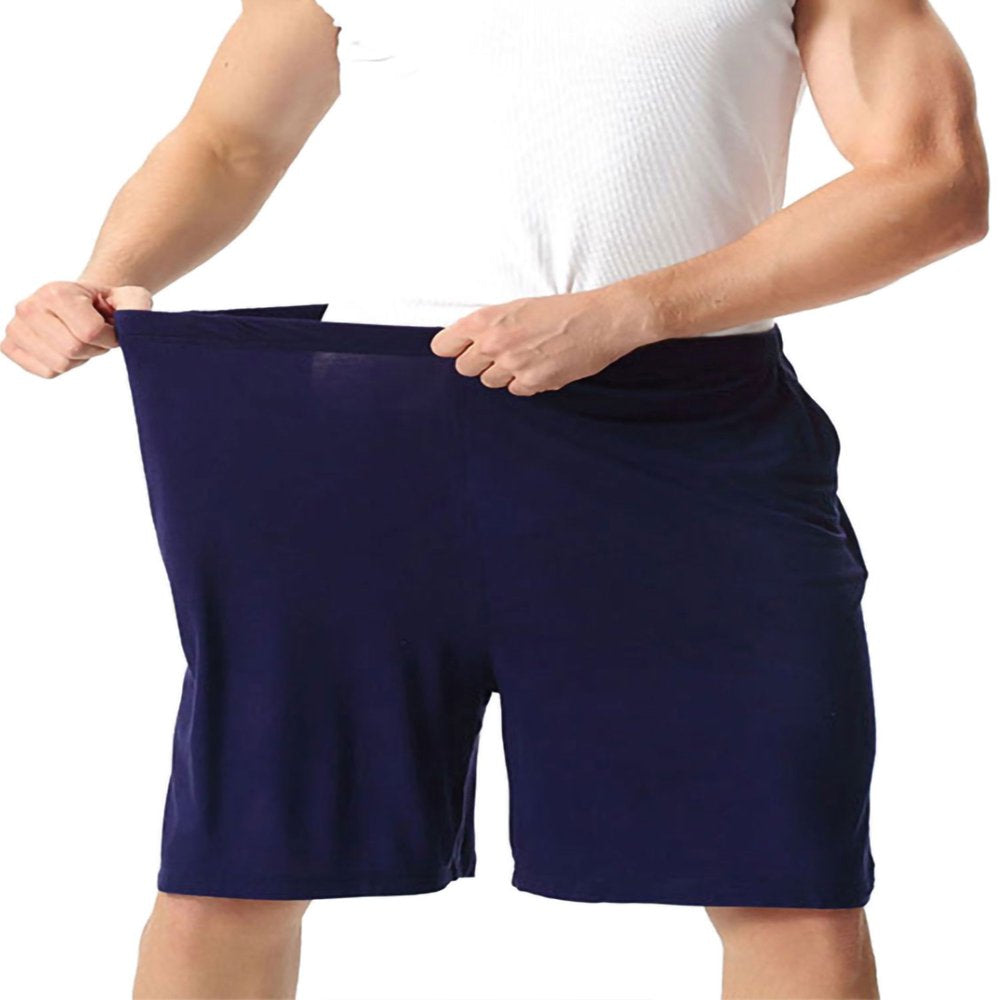 Mens Big and Tall Athletic Jersey Shorts Soft Workout Shorts for Running Gym Training