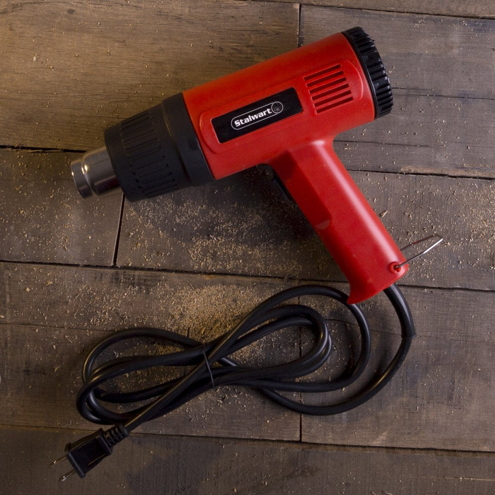 Dual Temperature Heat Gun, 1500 Watt, 120V Heating Gun Tool (Great for DIY, Home Improvement, Contractors, Removing Paint)