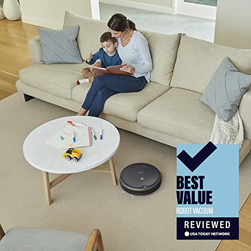 iRobot Roomba 692 Robot Vacuum - Wi-Fi Connected, Personalized Cleaning Recommendations, Works with Alexa, Good for Pet Hair, Carpets, Hard Floors, Self-Charging