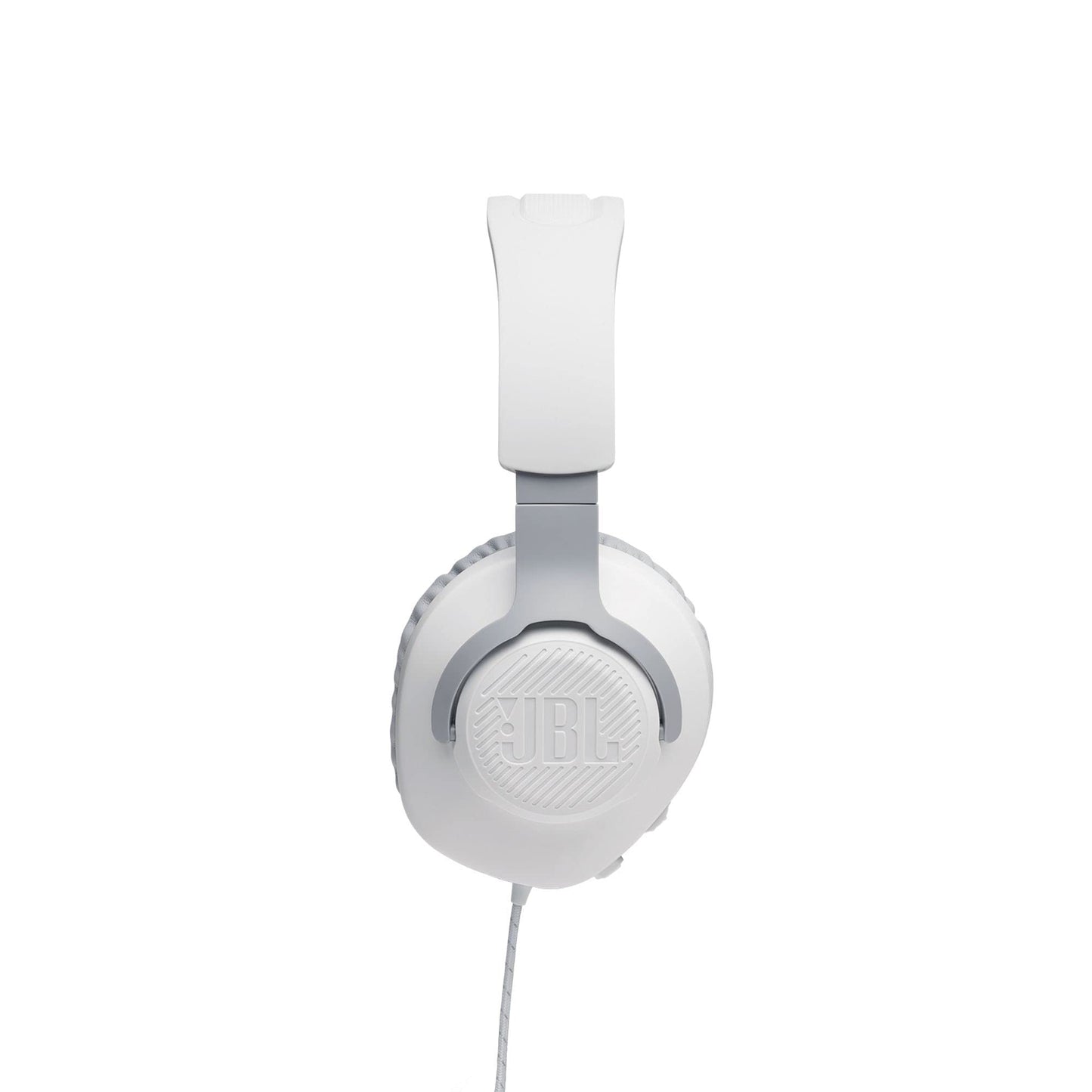 JBL Quantum 100 - Wired Over-Ear Gaming Headphones - White, Large