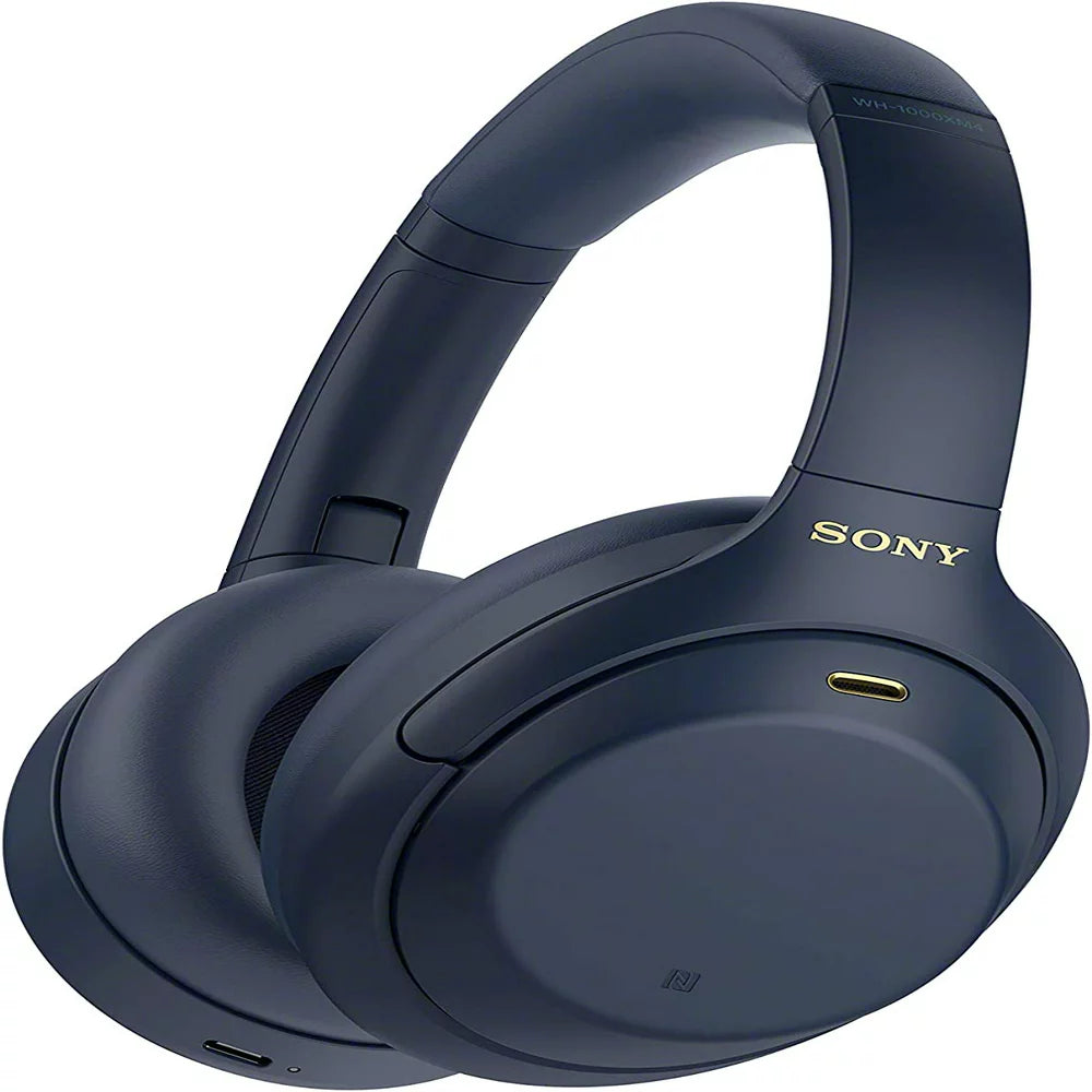 Sony WH-1000XM4 Wireless Noise Canceling Over-The-Ear Headphones with Google Assistant - Black