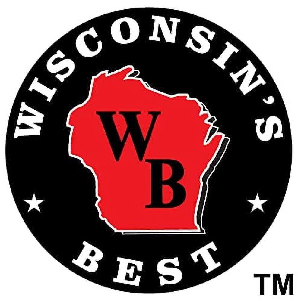 WISCONSIN'S BEST & WISCONSIN CHEESE COMPANY'S - Premium Variety Sampler Gift Basket - 100% Wisconsin Cheddar Cheese and Summer Sausage Gift Box. Great Birthday Gifts, Christmas Gift Ideas.