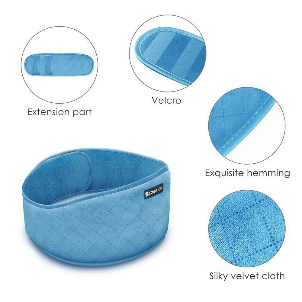 Comfier Heating Waist Belt Pad for Back Pain Relief with Massage Modes, 4 Powerful Massage Motors Vibration Back Massager, Gift For Women Men