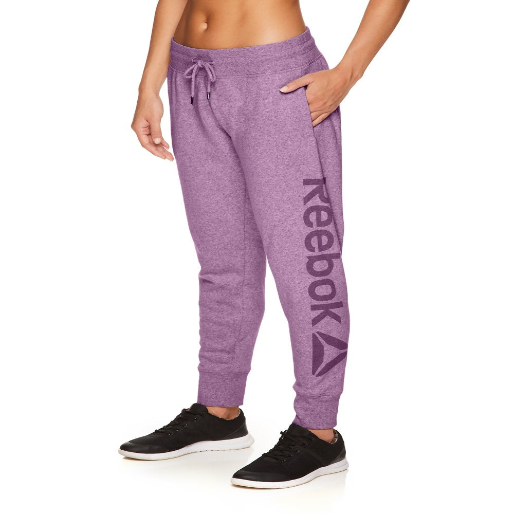 Reebok Women's Elite Cozy Fleece Jogger with Pockets