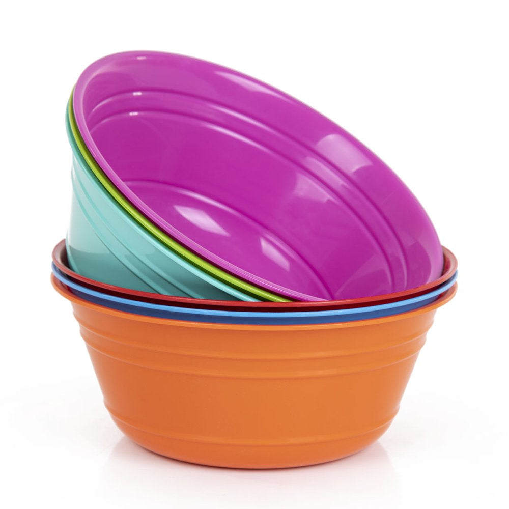Popcorn Preservation Bowl Set Orange