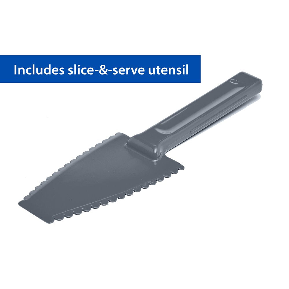 Cake Carrier - Round Gray