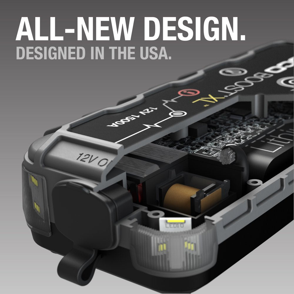 NOCO Boost XL GB50 1500A 12V UltraSafe Portable Lithium Jump Starter