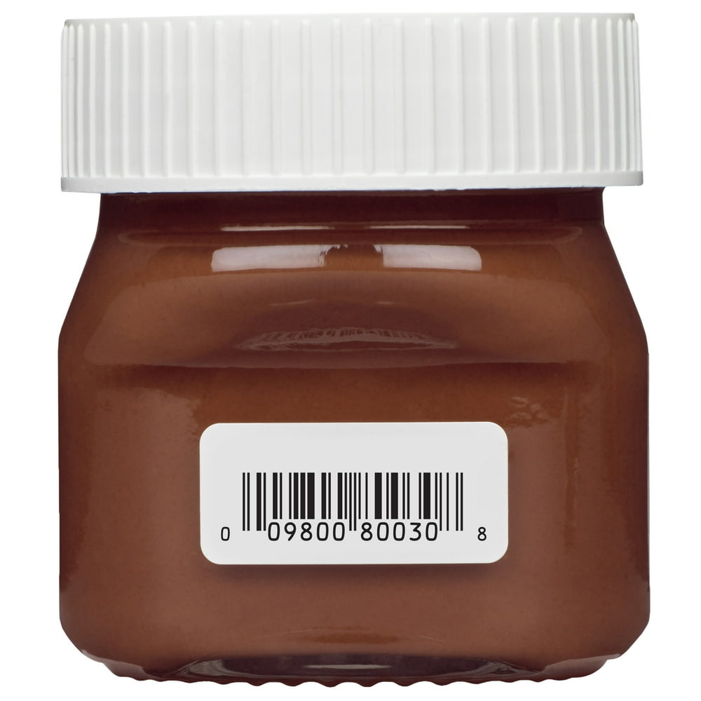 Nutella Creamy Chocolate Hazelnut Spread with Cocoa, Mini Glass Jar Stocking Stuffer, 1 oz